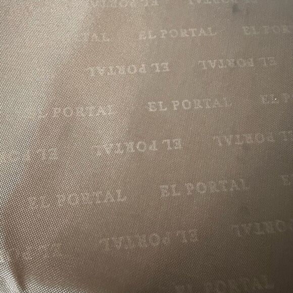 El Portal Tan Leather Bag/Lap Top Holder - Picture 5 of 13